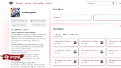 Cara Top Up ML Murah di Gasskeuntopup.com Tanpa login Cara Top Up ML Murah di Gasskeuntopup.com Tanpa login